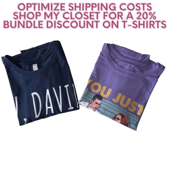 Source Unknown Navy Blue 'Ew, David' T-Shirt - Picture 4 of 4